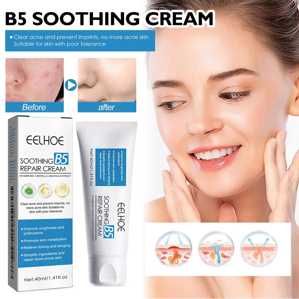 B5 Soothing Repair Cream 40ml