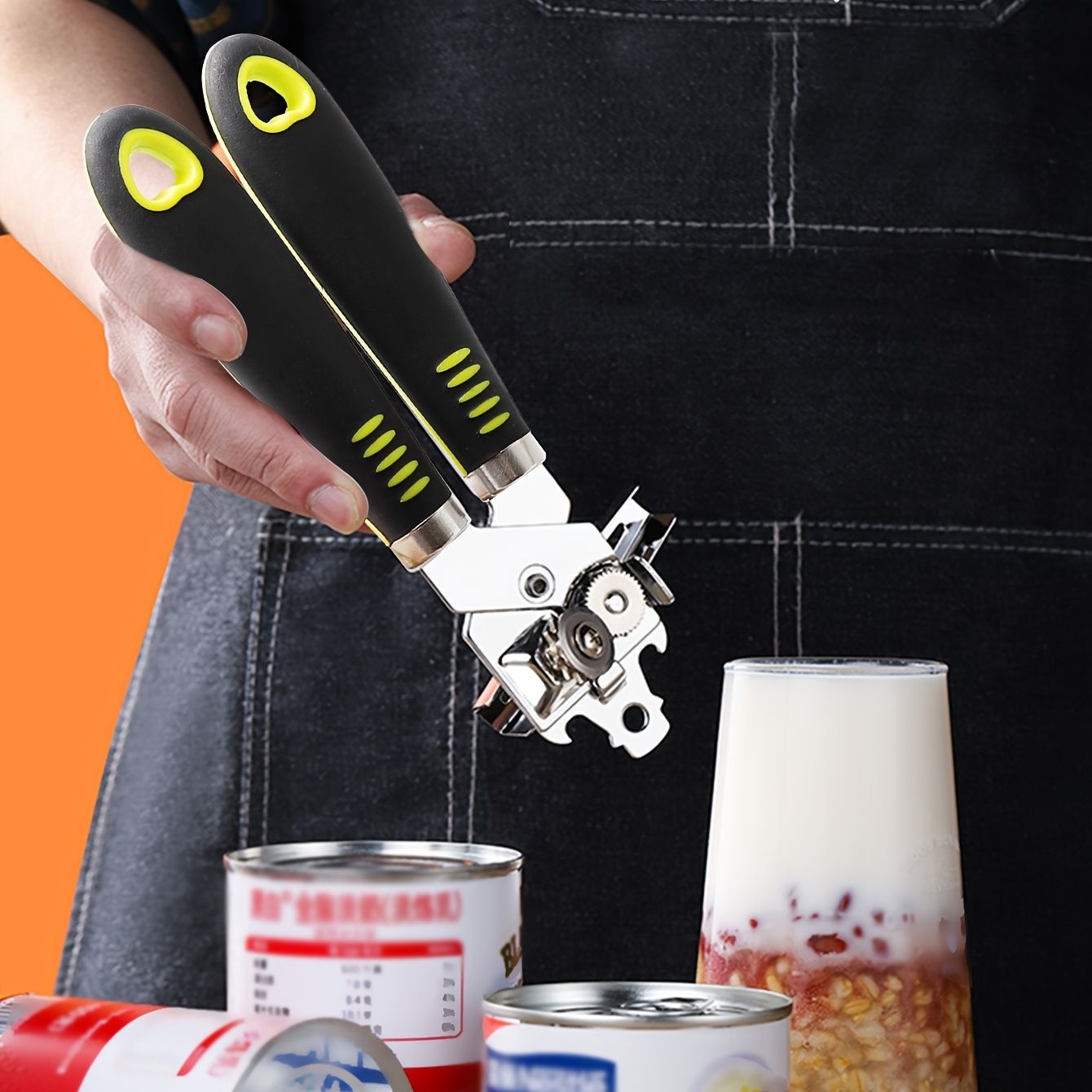 1pc Easy-to-Use Multifunctional Can and Bottle Opener for Effortless Kitchen Tasks - Renee Lane Company