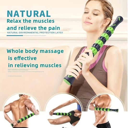 1pc Muscle Fascia Stick Release Muscle Roller Stick, Suitable For Athletes - Reducing Soreness, Tightness And Pain - Ideal Choice For Physical Therapy And Recovery - Renee Lane Company