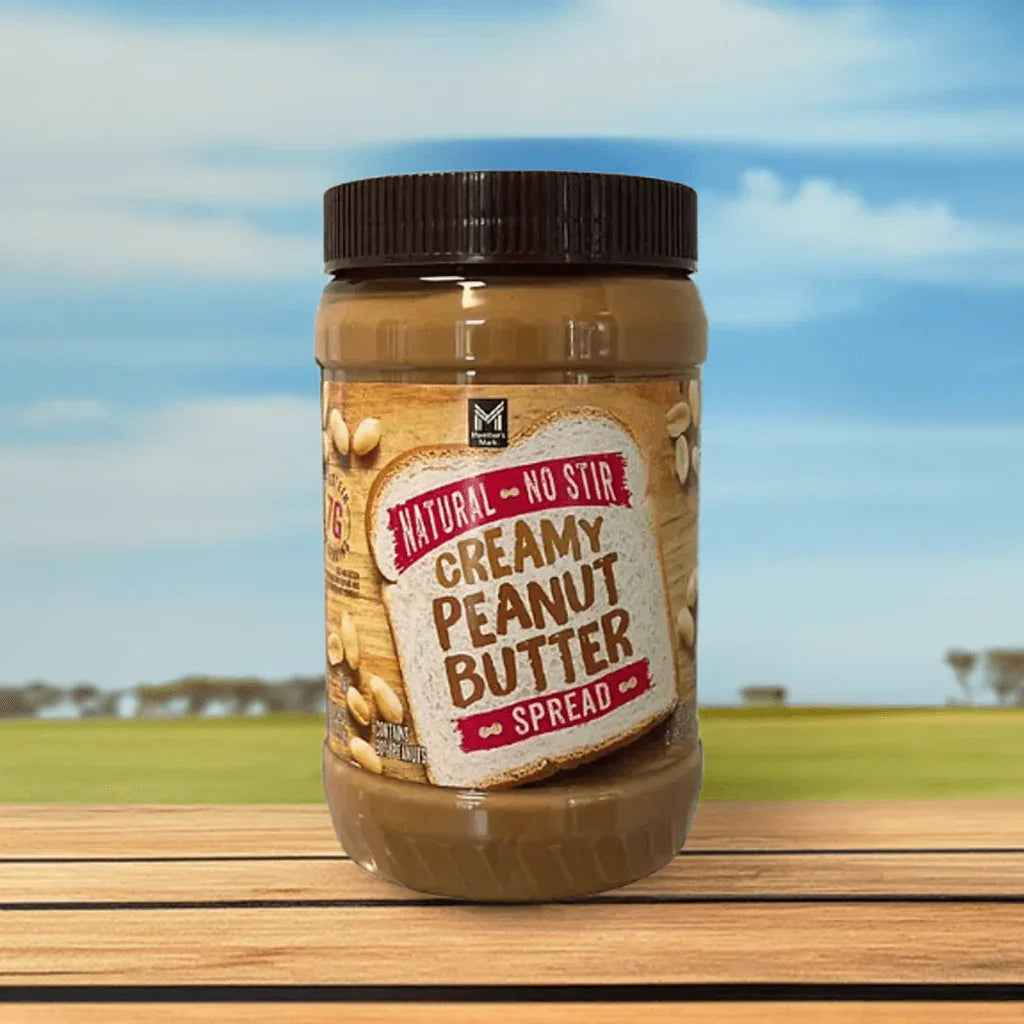 Member's Mark Natural Creamy Peanut Butter, 40 oz., 2 pk.