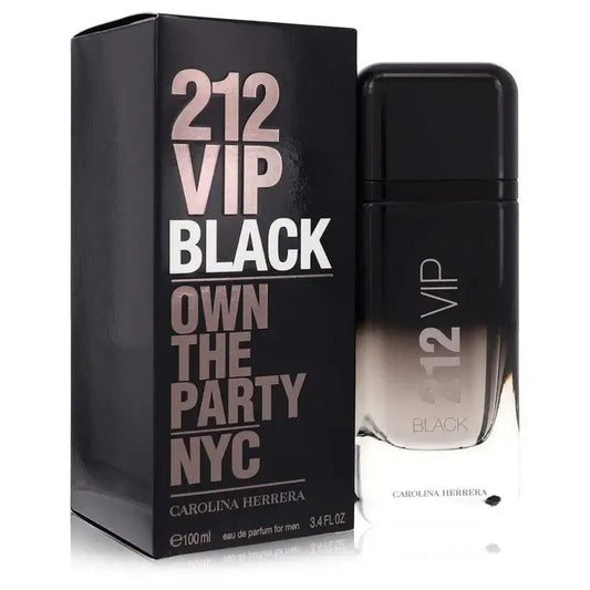 212 Vip Black By Carolina Herrera Cologne for Men - Renee Lane Company