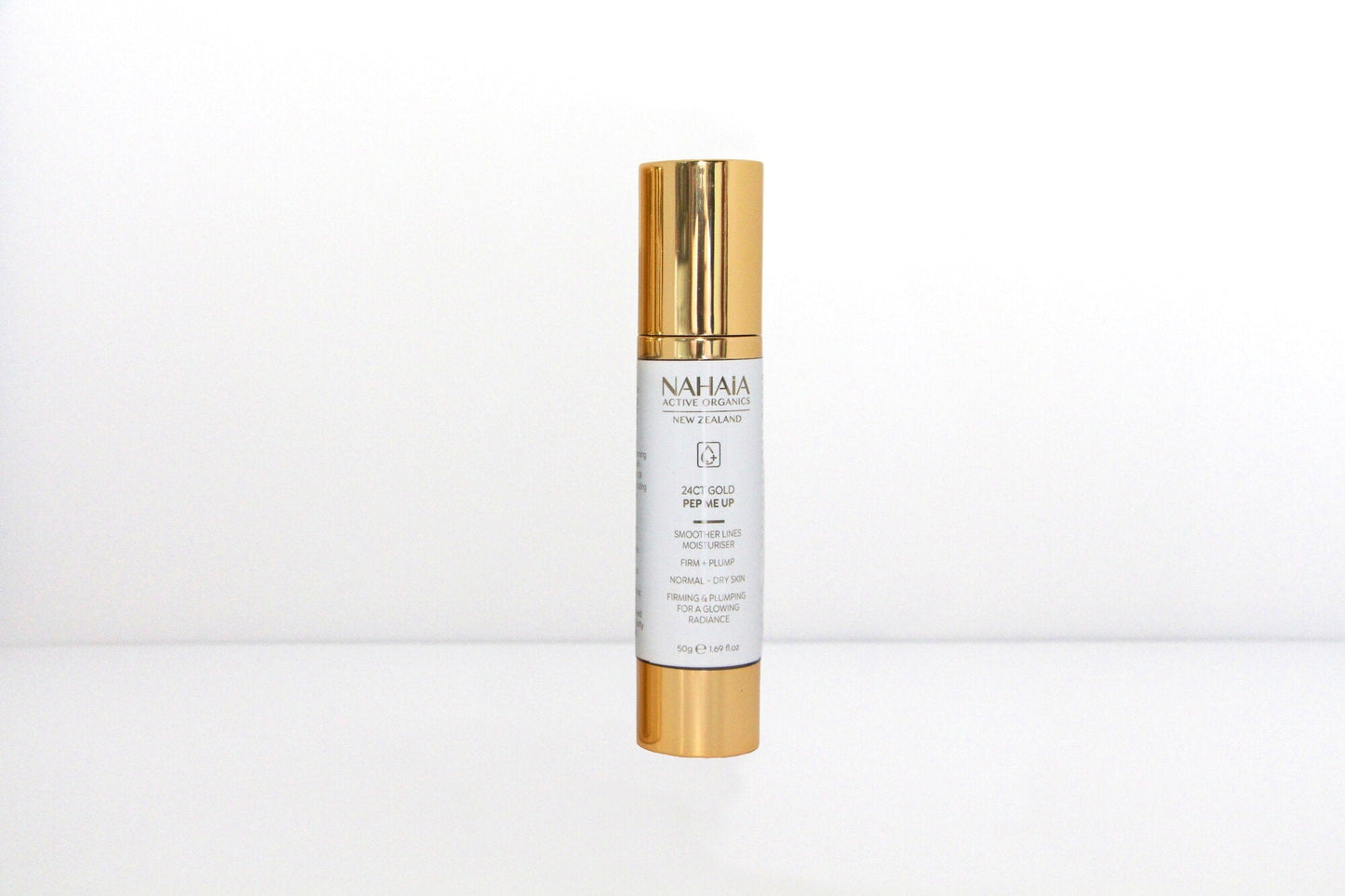 24CT GOLD PEP ME UP SMOOTHER LINES MOISTURISER 1.76 fl oz - Renee Lane Company