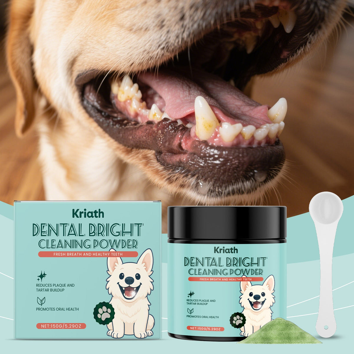 Dog Tooth Cleaning Powder