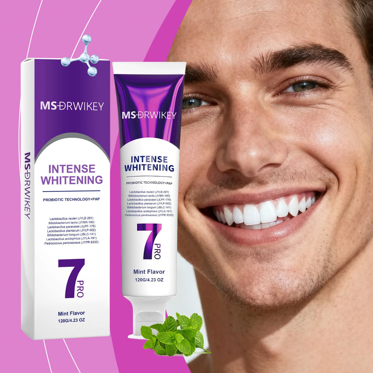 Deep Whitening Toothpaste 120g 1box