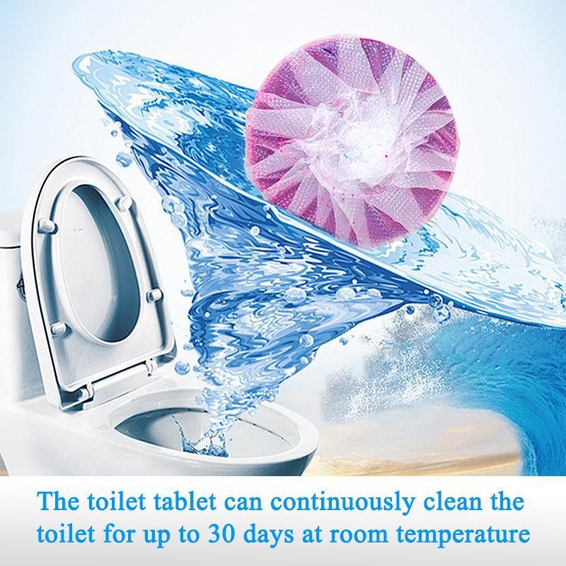 6/24 12/48 Packs Toilet Bowl Cleaner,Toilet Cleaner With Deodorizing Fragrance,Multi-Function Automatic Toilet Cleaner,Toilet Deodorant,Yellow stain And Odor Removal, Deep Cleaning Toilet Tablets - Renee Lane Company
