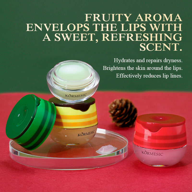 KORMESIC Christmas Nourishing Honey Lip Balm For Foreign Trade 5.5g