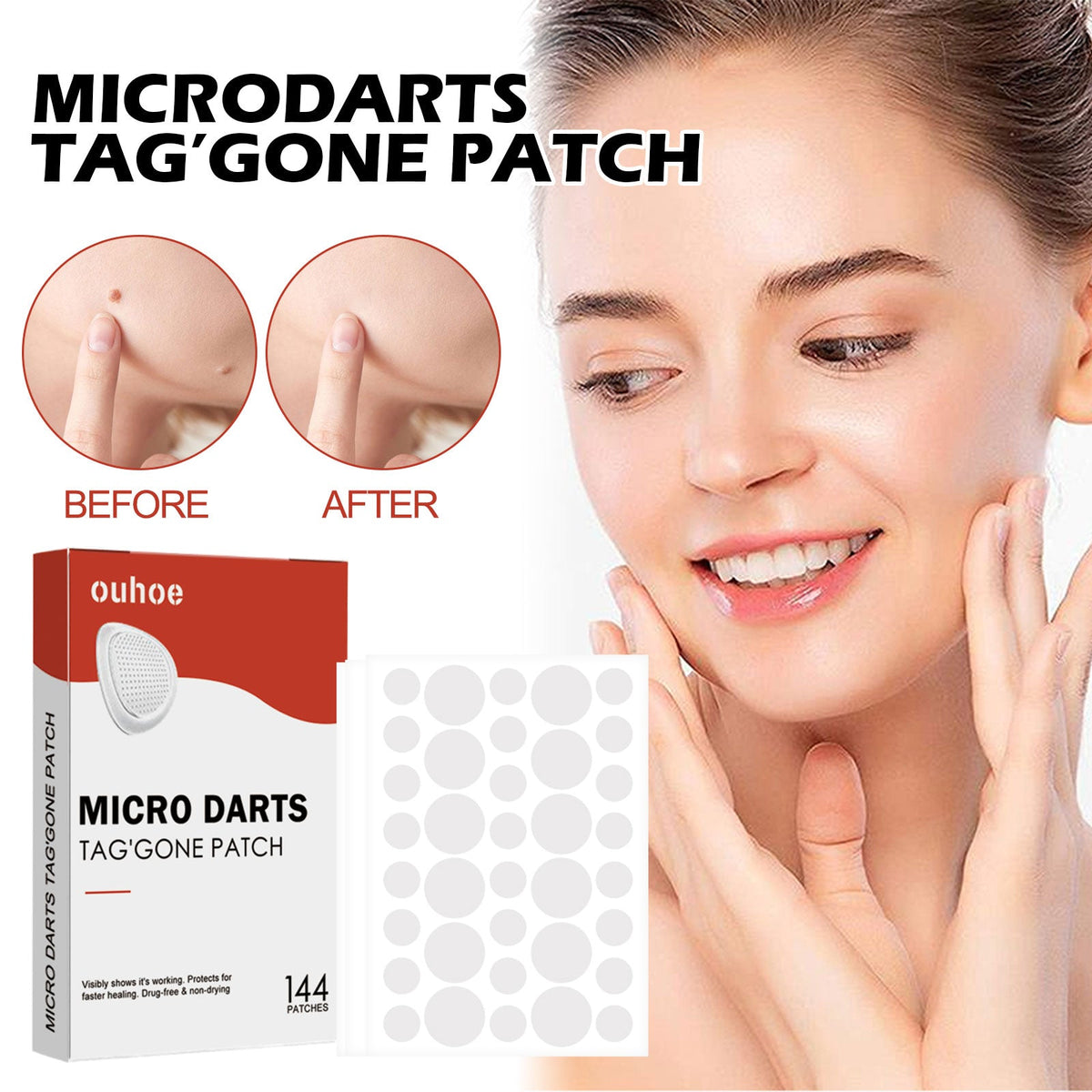 Purifying Face Patches 144PCS