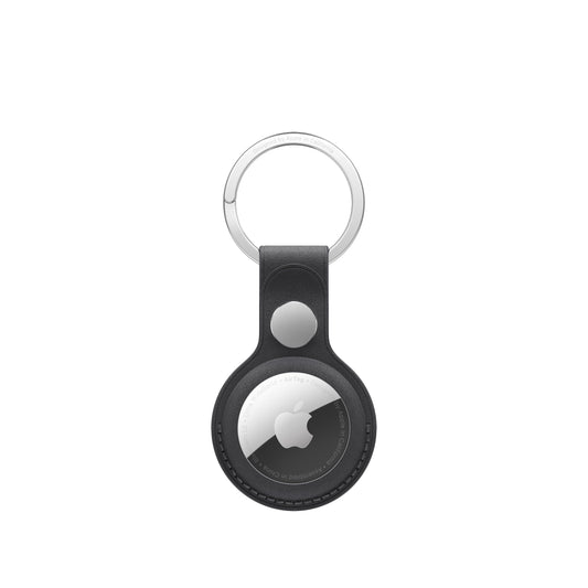 Apple AirTag FineWoven Key Ring - Black - Renee Lane Company