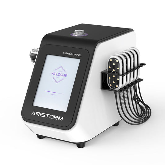 Aristorm S-Shape 4-in-1 Ultrasonic Cavitation & RF LED Lipo Laser System - Renee Lane Company