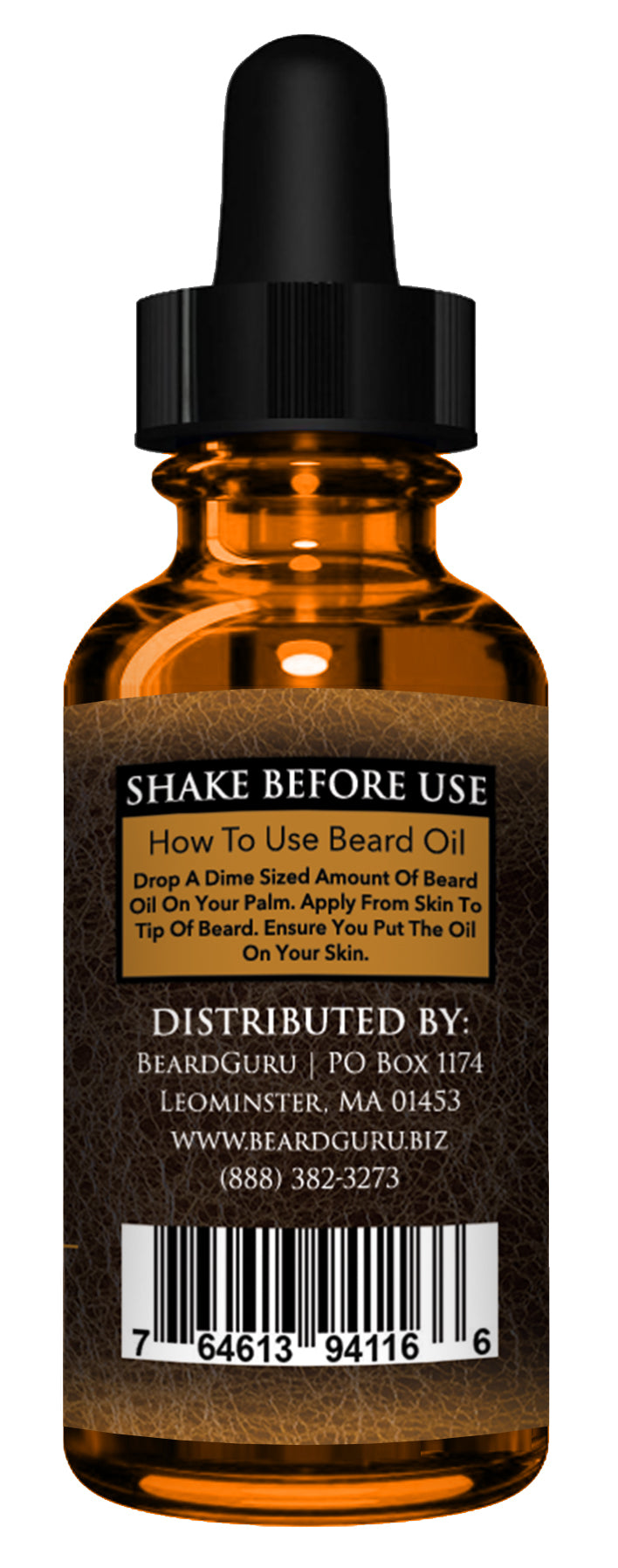 BeardGuru Old Leather Beard Oil - Renee Lane Company