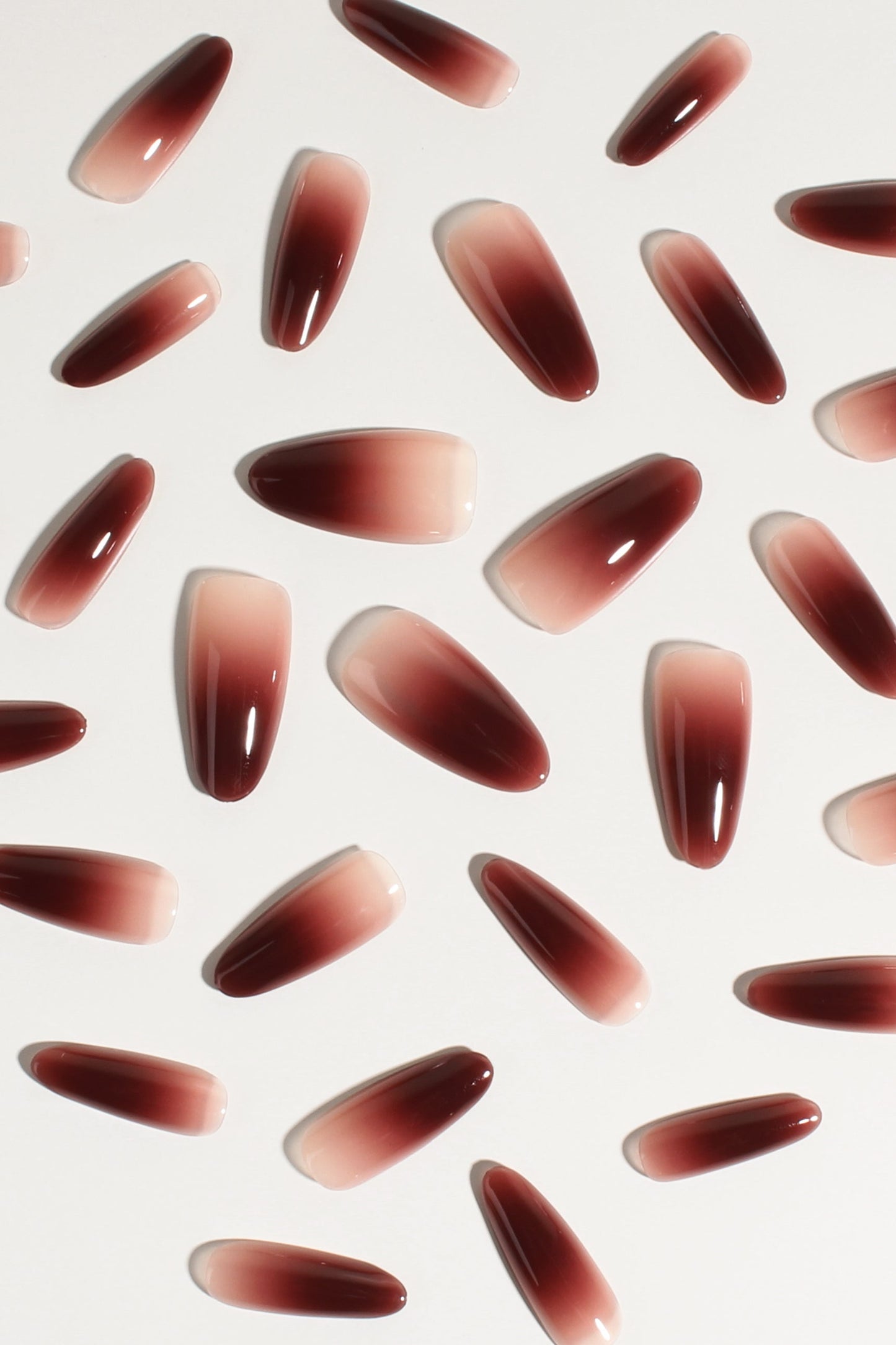 Berry Cocoa Drip | Soft & Durable Press-On Nails - Renee Lane Company
