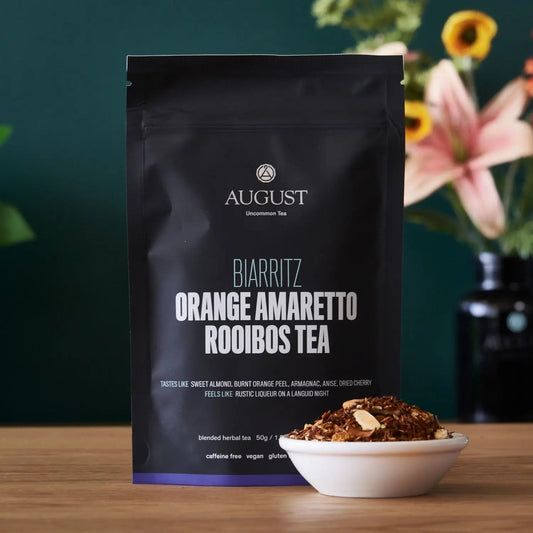 Biarritz - Orange Amaretto Rooibos Tea (Caffeine Free) - Renee Lane Company