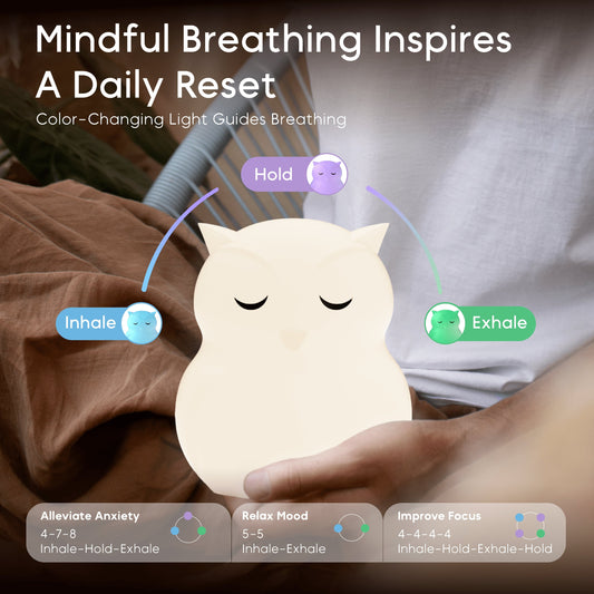 Breathing Pal 'Ollie' The Owl - Renee Lane Company