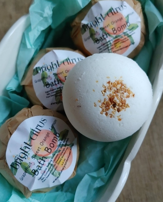 Bright Citrus Bath Bomb - Renee Lane Company