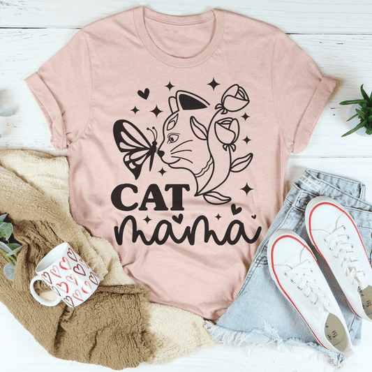 Cat Mama T-Shirt - Renee Lane Company
