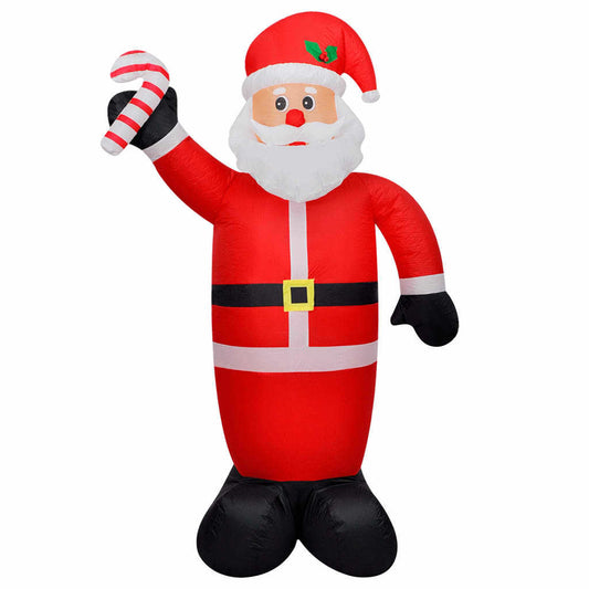 Christmas Inflatable Santa Claus with LEDs 8 ft - Renee Lane Company