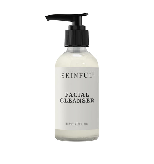 Clean Skin Bundle: Skinful Facial Toner + Skinful Facial Cleanser - Renee Lane Company