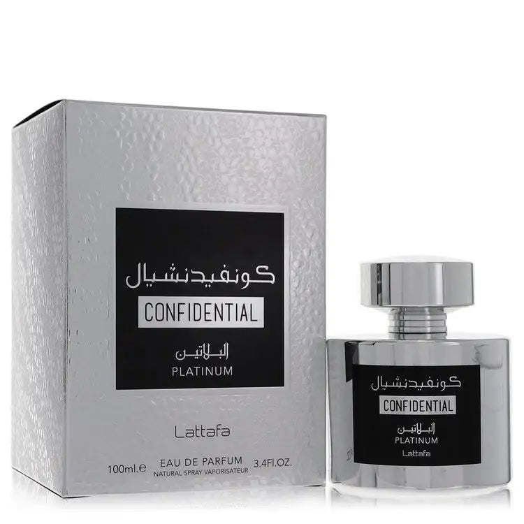 Confidential Platinum By Lattafa (Unisex) - Renee Lane Company