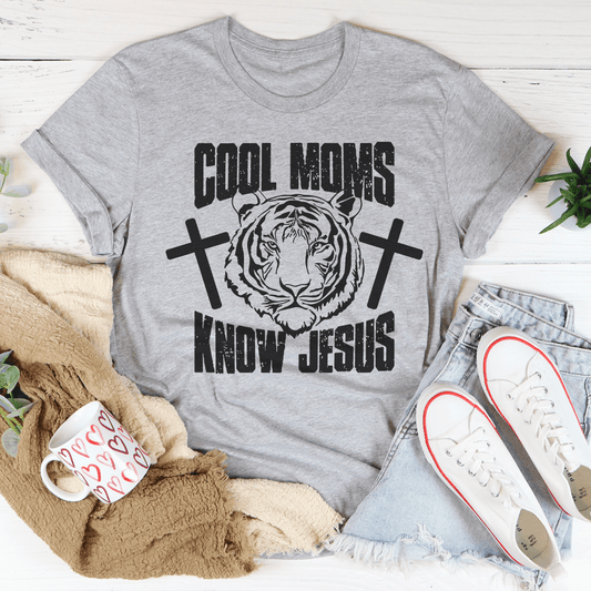 Cool Moms Know Jesus T-Shirt - Renee Lane Company