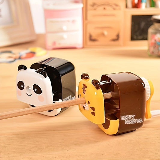 Cute Animal Sharpener: Sharpen Pencils With This Handheld Hand Sharpener!1 Sharpener For A Professional Desktop Look - Renee Lane Company