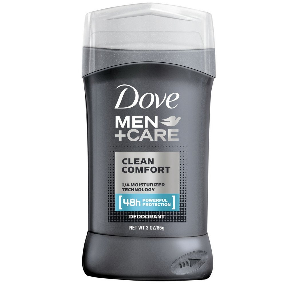 Dove Men+Care Deodorant Stick Clean Comfort 3 oz(Pack of 4) - Renee Lane Company