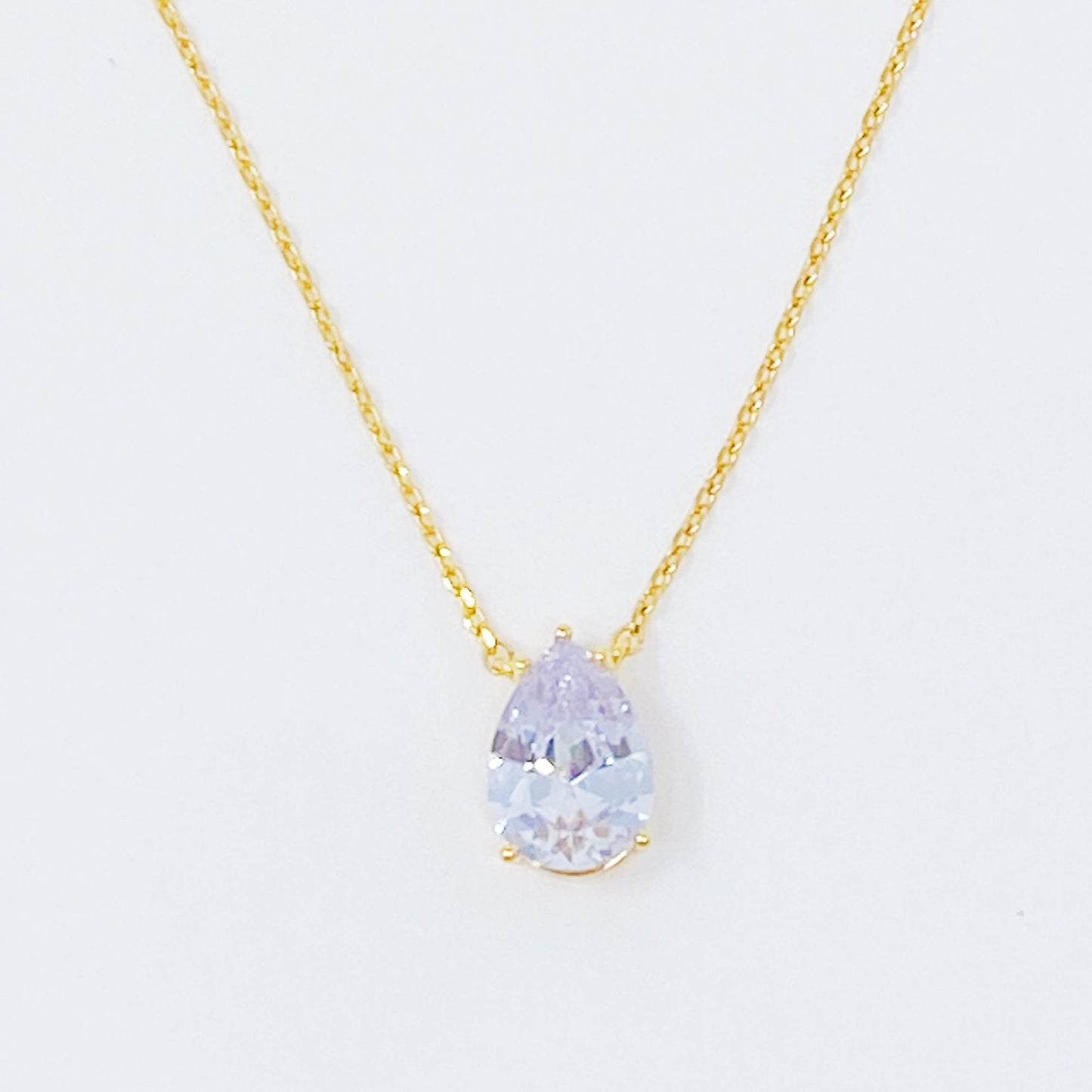 Dream It Solitaire Pendant Necklace - Renee Lane Company
