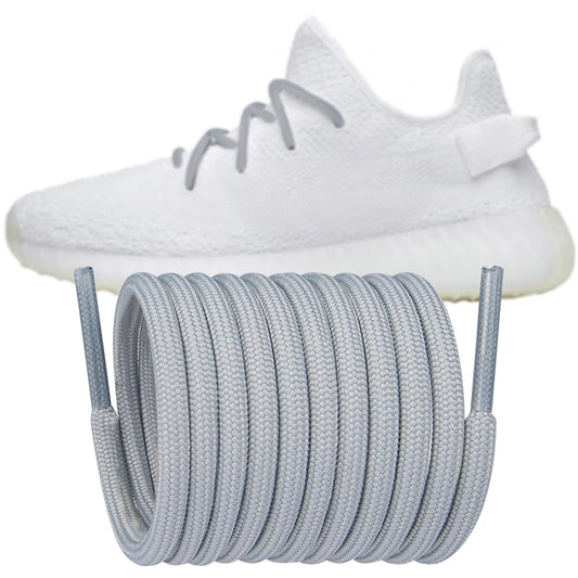 Endoto Shoelaces Replacement Round Laces for Adidas Yeezy Boost 350 V1/V2 380 500/500 HIGH 700 750 950 Sneaker Shoes(Color:GraySize:32Inch) - Renee Lane Company