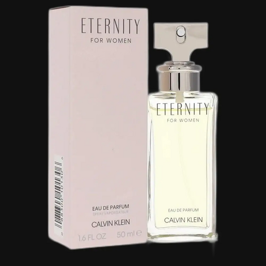 Women's eau de parfum 50 ml spray bottle with box, Calvin Klein Eternity