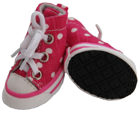 Extreme-Skater Canvas Casual Grip Pet Sneaker Shoes - Set Of 4 - Renee Lane Company