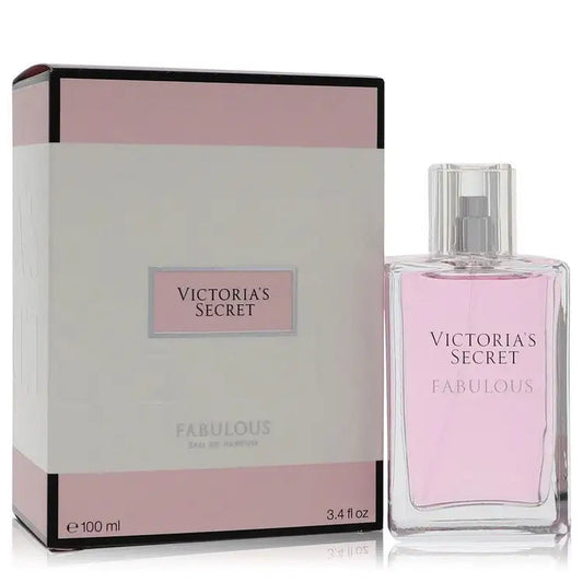 Women's perfume bottle and gift box, pink glass with clear cap