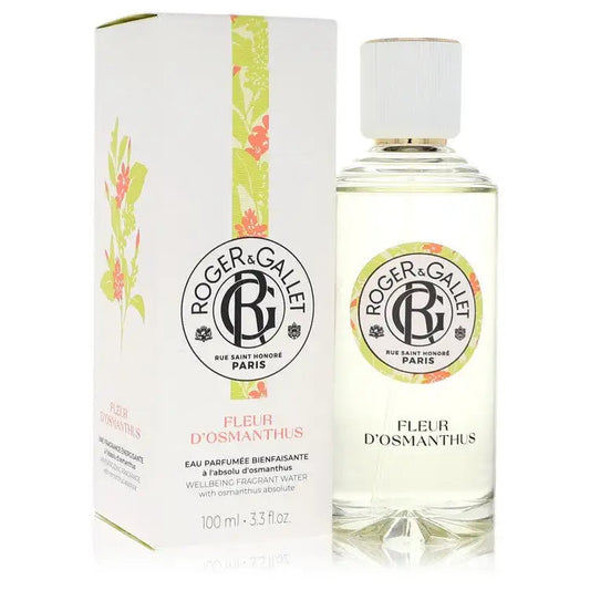 Fleur d’Osmanthus unisex perfume bottle with cream cap and gift box