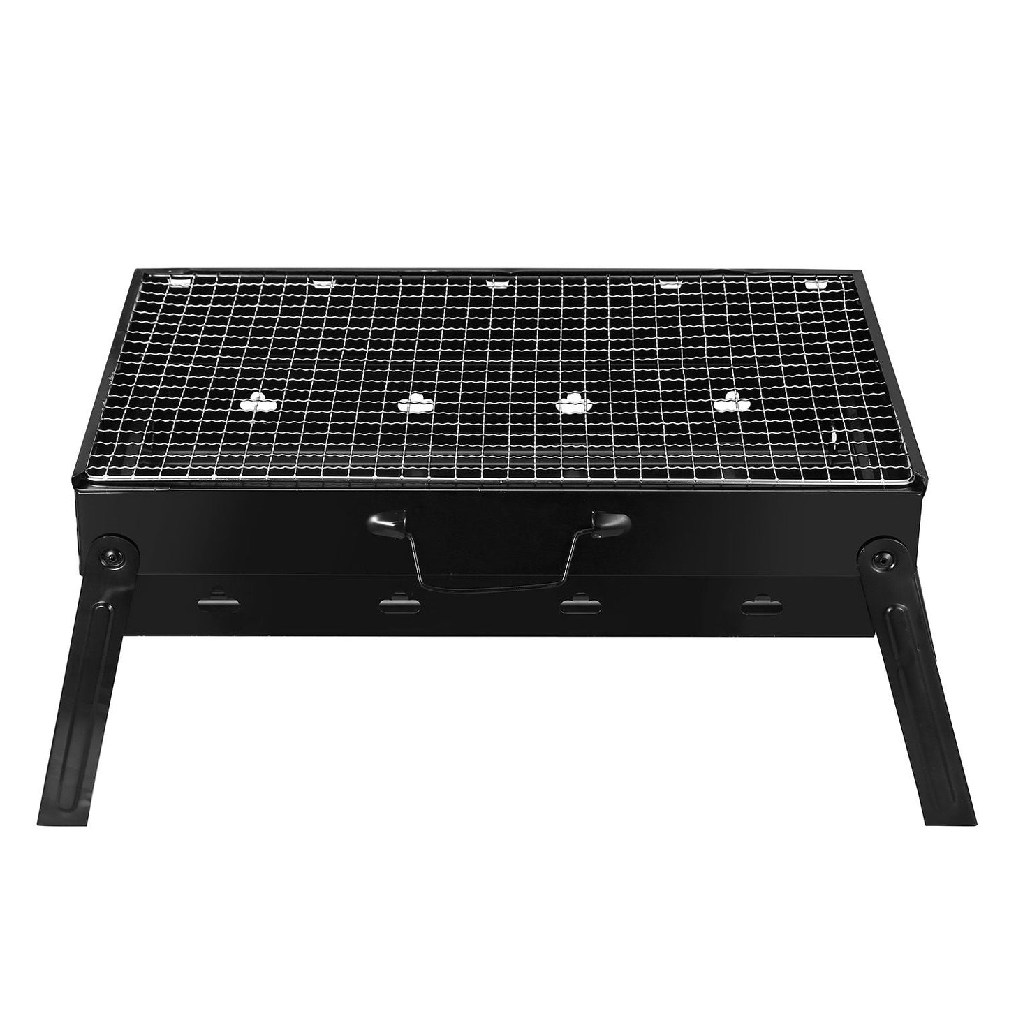 Foldable Portable BBQ Charcoal Grill Grill Lightweight Smoker Grill for Camping Picnics Garden Grilling - Renee Lane Company
