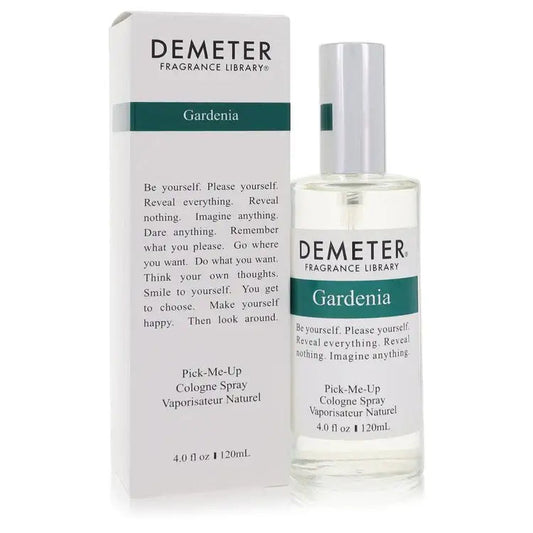 Gardenia by Demeter fragrance spray bottle with matching box, 4.0 fl oz