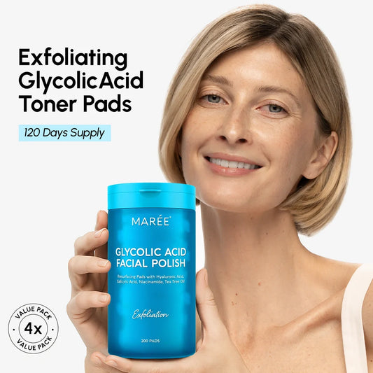 Glycolic Acid Pads 200 PCS - Renee Lane Company
