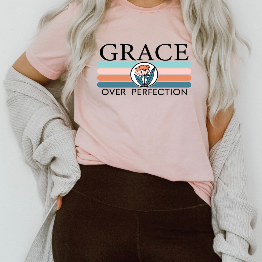 Grace Over Perfection T-Shirt - Renee Lane Company