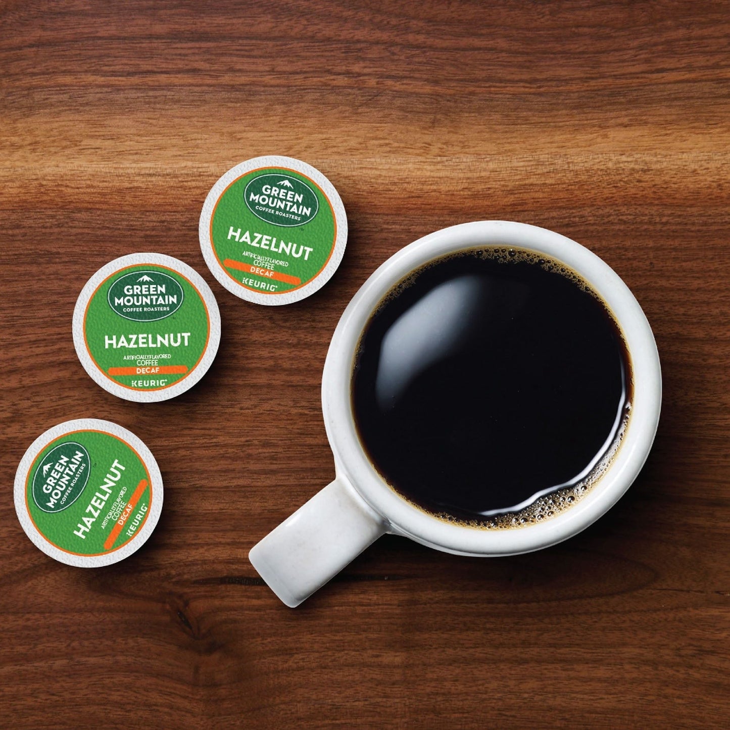 Green Mountain Coffee Roasters, Decaf Hazelnut Light Roast K-Cup Coffee Pods, 24 Count - Renee Lane Company
