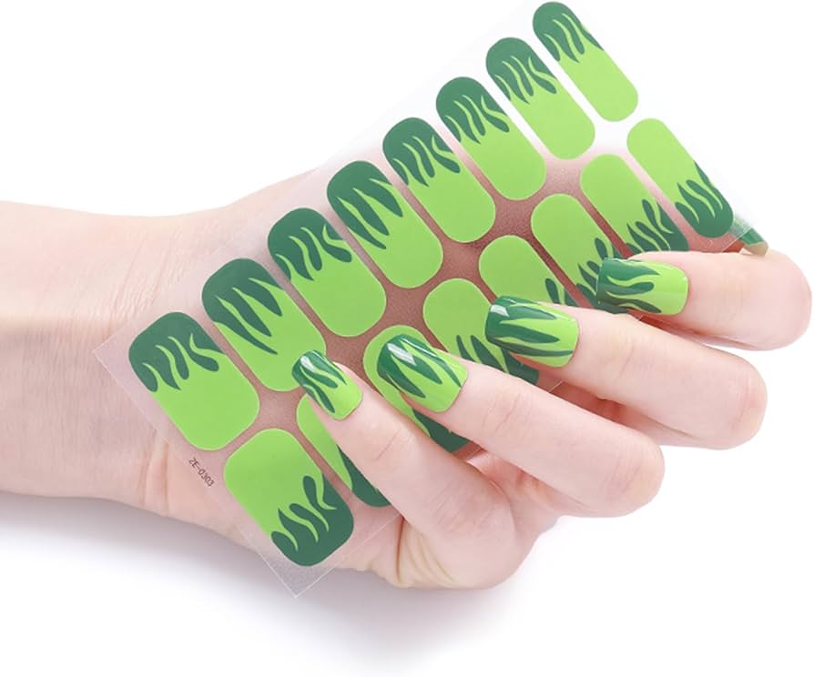 Green Slime Gel Nails - Renee Lane Company