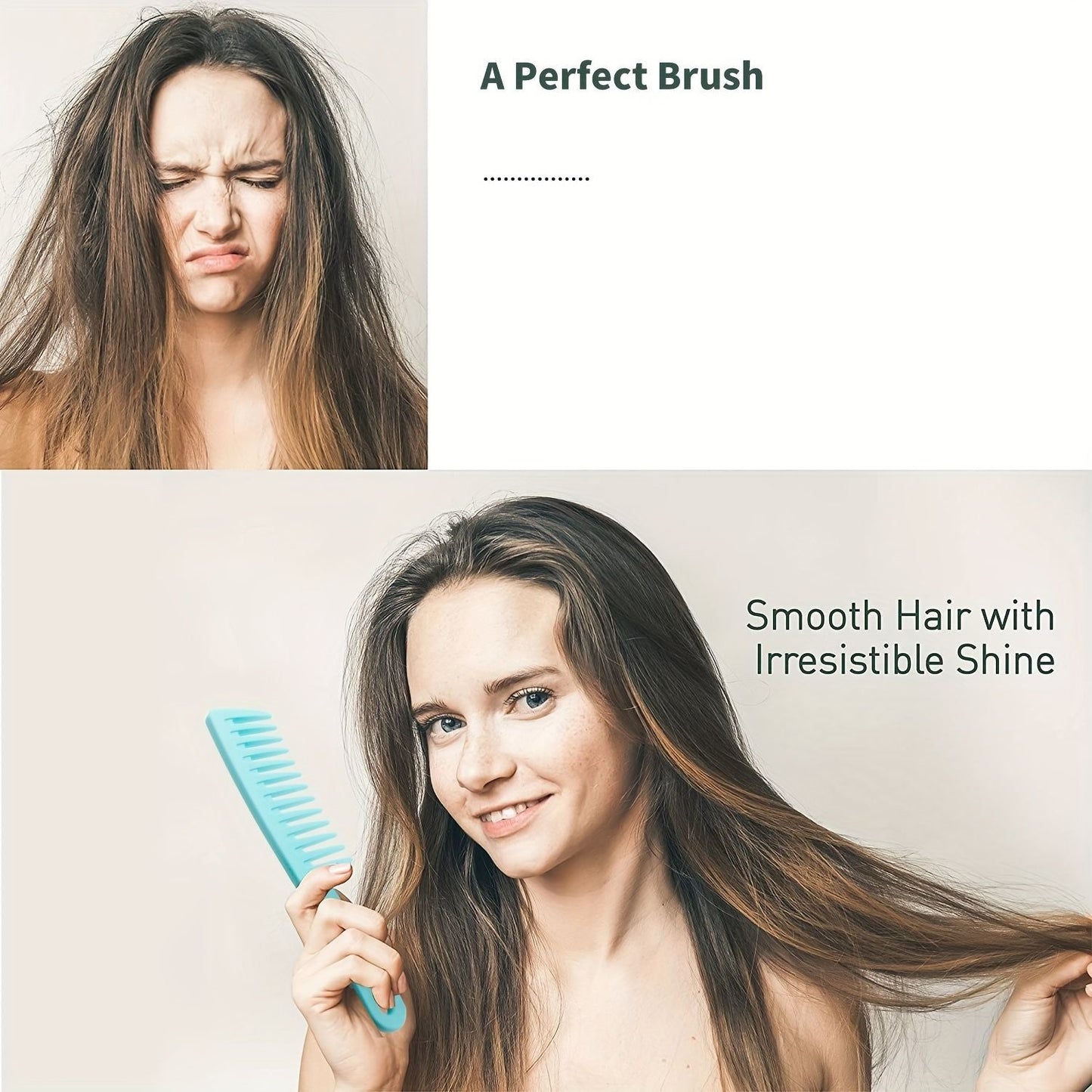 Hairdressing Comb Portable Detangling Hair Brush Fine Tooth Comb Wide Tooth Comb For Barber Salon Home Use - Renee Lane Company