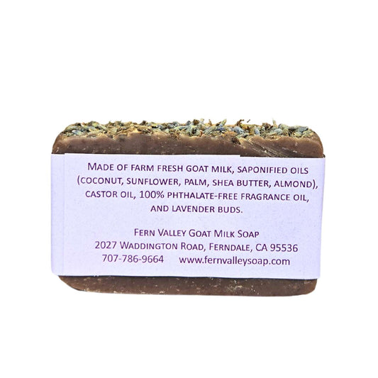 Handmade Goat Milk Soap | Moisturizing Lavender and Black Amber - Renee Lane Company