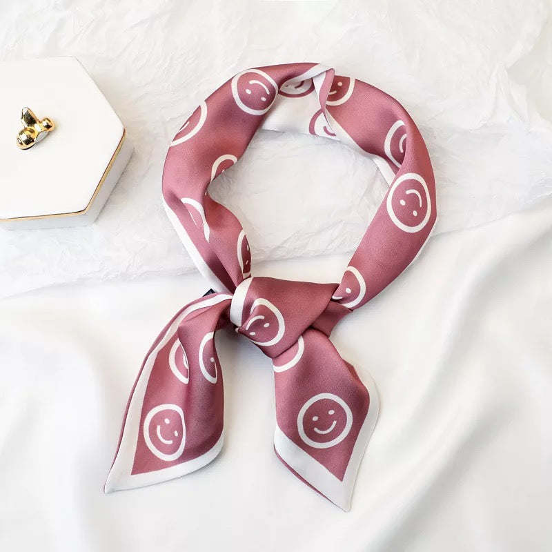 Happy All Around Sleek Scarf - Renee Lane Company
