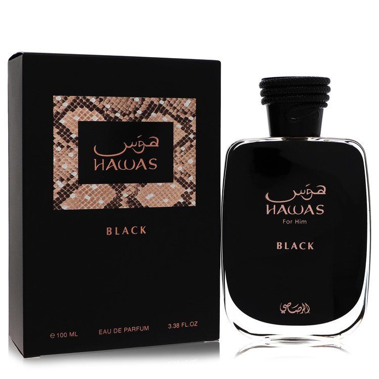 Hawas Black by Rasasi Eau De Parfum Spray - Renee Lane Company