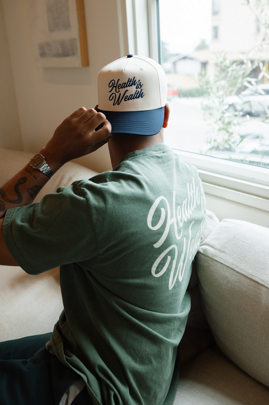 Health Is Wealth Hat | Lucky Owl - Renee Lane Company