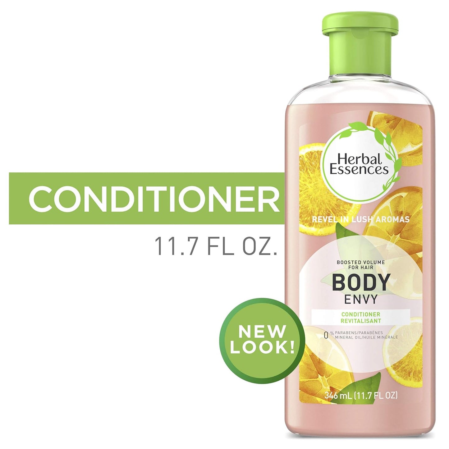 Herbl Essences Body Envy Conditioner Boosted Volume for Hair, 11.7 fl oz - Renee Lane Company
