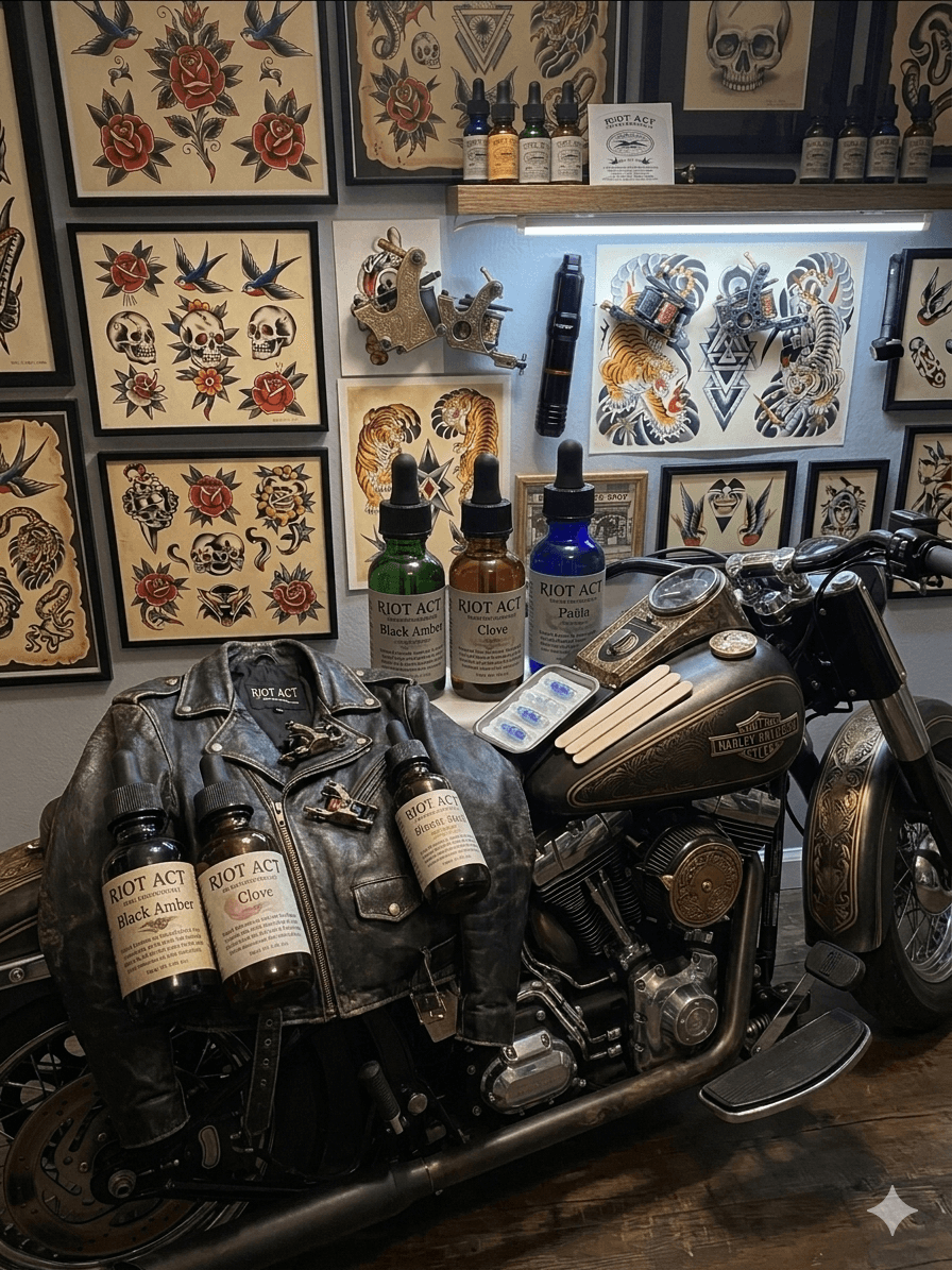 Bikers Jacket Beard Oil