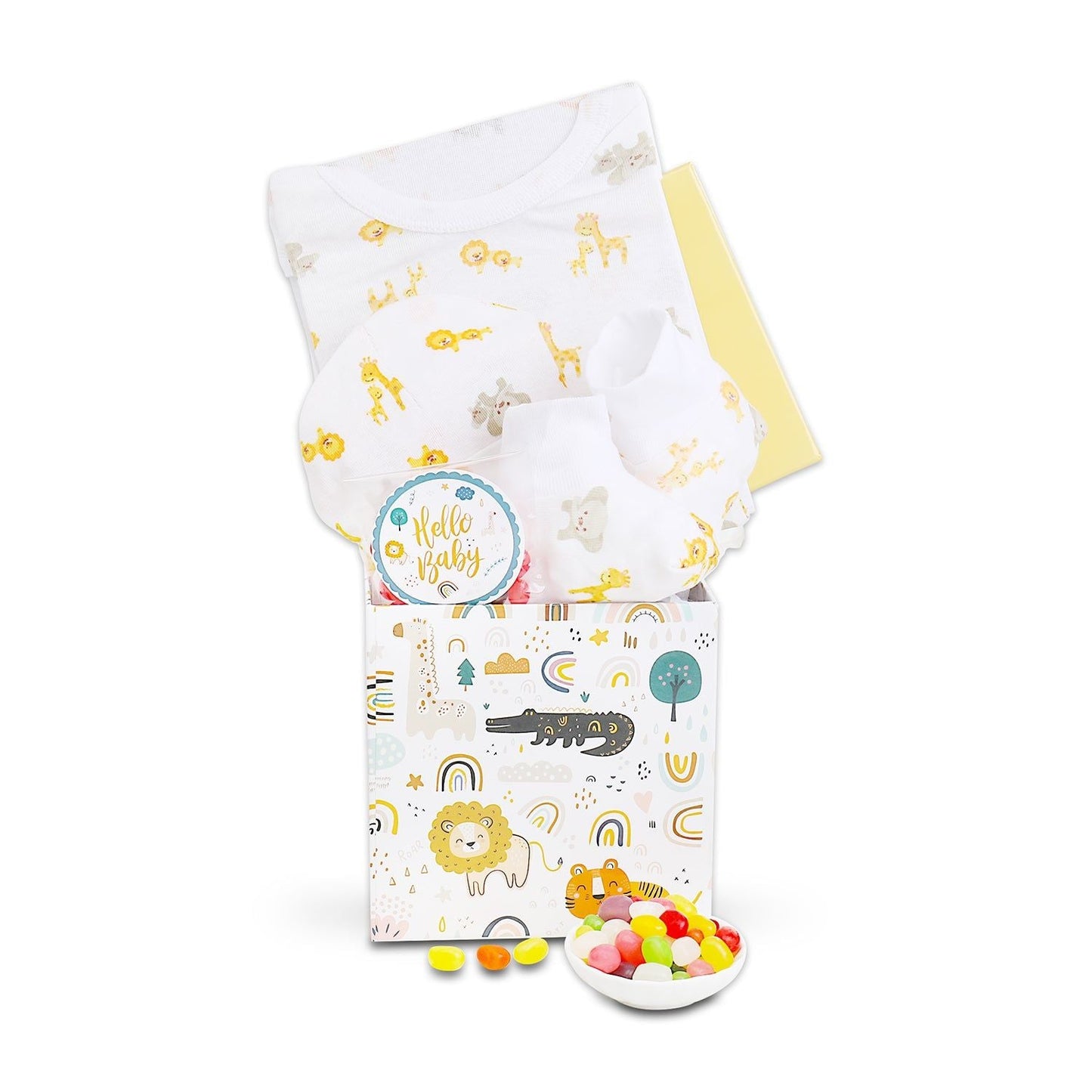It's a Jungle Out There Baby Gift Box - Renee Lane Company
