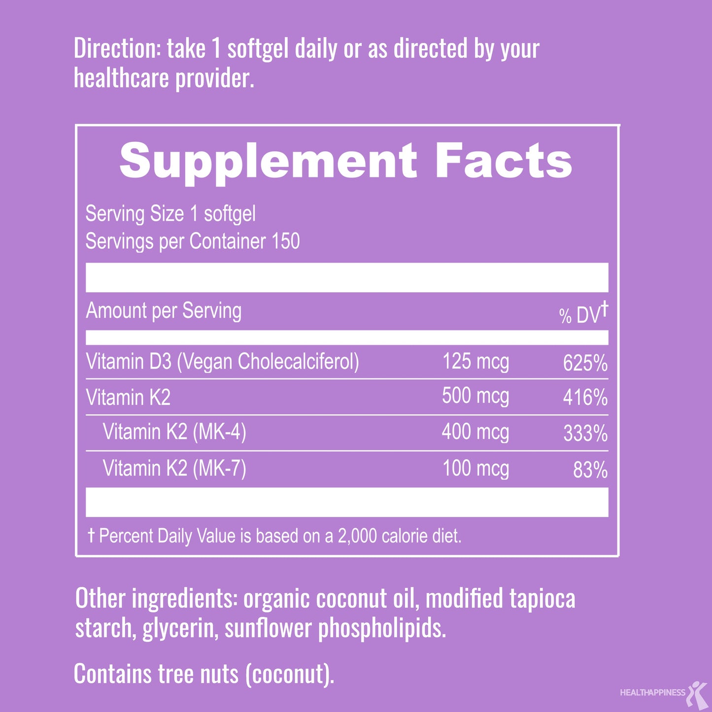 LIPOSOMAL Vegan Vitamin D3 K2 - Renee Lane Company