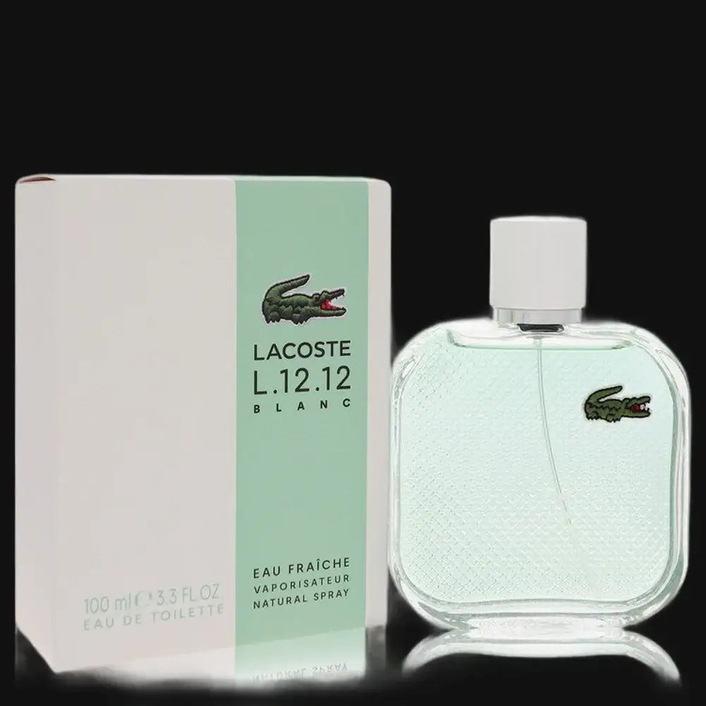 Lacoste L.12.12 Blanc Eau Fraichie By Lacoste Cologne for Men - Renee Lane Company