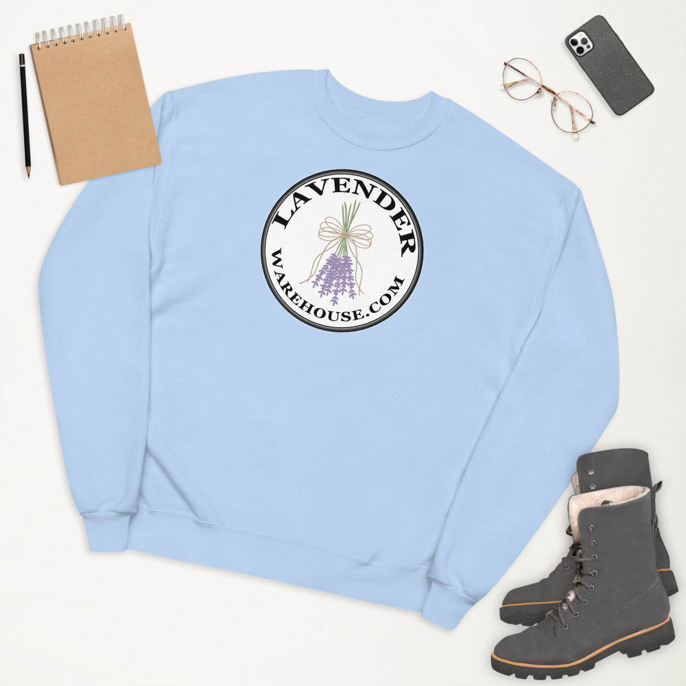 Lavender Warehouse Unisex fleece sweatshirt - Renee Lane Company
