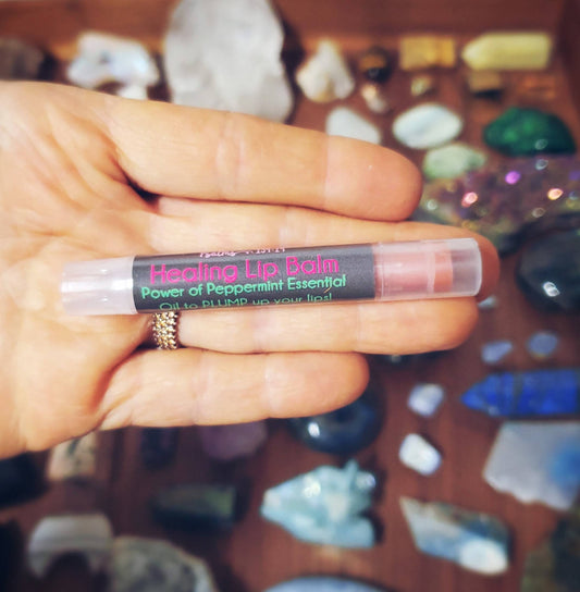 Lip Balm | Tinted | Organic Healing Herbs Chapstick | Slim tube - Renee Lane Company