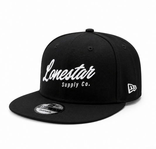 Lonestar Supply Co Black New Era Hat - Renee Lane Company